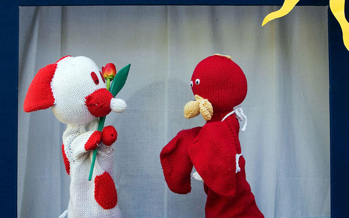 Picky, die kleine rote Henne